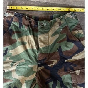 Camouflage army cargo pants adjustable size x-small short
